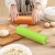 Import IN STOCK high quality  silicone rolling pin with non-stick surface with wooden handle from China