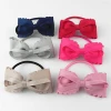 individualized newest style hair bow tie ribbon for children thongs underwear