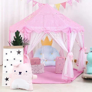 Indoor and outdoor baby playhouse princess castle tent