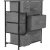 Industrial Organizer Unit Storage Tower Cabinet 7-Drawer Fabric Dresser