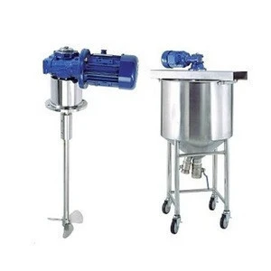 Industrial small soap detergent agitator liquid mixer machine