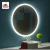 Import ip66 rating certified lighted led mirror wall mounted light around mirror led backlit round mirror from China
