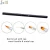 Jiexia Hot Manicure Black Handle Nylon Oval Round UV Gel Drawing Painting Wooden Nail Brush with Cap