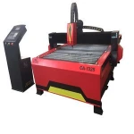 Jinan CAEML CA-1325 Fast speed small portable cnc flame plasma metal cutting machine for steel iron with working table