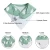 Import Johnin Wholesale 33x30cm 4 Pack Eco-friendly Triangle Drool Bandana Cotton Baby Bibs from China