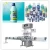 JUYOU automatic liquid filler water bottle filling machine for different viscosity liquid/bleaching agent/ toilet cleaner
