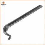 JYD Decorative Wrought Iron Handrail Steel Wall Mount Rail For Stair Step Railing