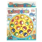 Kids Game Fishing Toys B/O Magnetic Fishing Funny Rod Toy With Little Fish