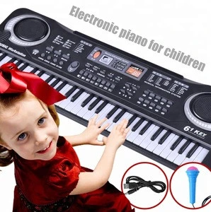 Kids Learning Musical Instrument 61 Keyboard Toys Electronic Organ