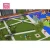 Import Kindergarten football field running track outdoor playground landscape play slide house design project from China
