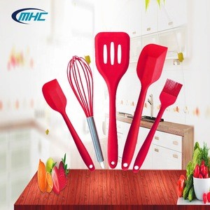 Kitchen Accessories 5pcs Baking Tools Non-stick Food Grade Silicone Cooking Utensil