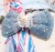 Import Korea hair accessories wholesale Cowboy hair clasp Bowknot modelling hair clasp from China