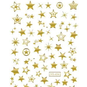 Korea Nail Super-thin dry Star decal dried Sticker 2 colors