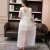 Import ladys sexy nightdress ladies cotton plain long nightgown from China