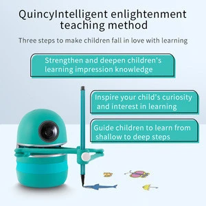 LANDZO QUINCY Kids Toys Educational Toys Students Learning Draw Tools Robot Drawing Robot Toys