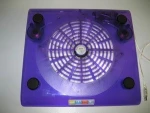 Laptop cooling pad with speakers