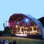 Large Mobile  Aluminum Stage Truss  Display Used For Outdoor Events Music Concert