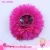 Import Latest design fancy solid color posh bowknot elastic girls wholesale dusty pink chiffon around ruffle baby tutu bloomers from China