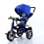 Import latest design kids toys baby tricycle foldable/metal frame tricycle kids stroller 3 wheels/folding trikes for 1-6 years toddlers from China