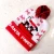 Import LED Light Up Christmas Hats Beanies Flashing Winter Soft Knitted Christmas Hat Jacquard Beanies Xmas New Year Party Decoration from China