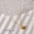 Import Lerca 18K Pure Gold Pendant Charm Fine Jewelry 18k Real Gold Heart Shape Pendant Necklaces for Women from China