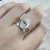 Import Lerca 925 Sterling Silver Wedding Jewelry Women Girls Eternity Engagement Ring Luxury Oval Zircon Gemstone Finger Rings Set from China