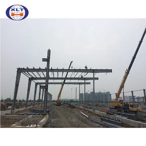 Light type industrial construction design steel structure warehouse buildings steel metal structure projects