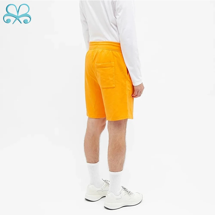 Lightweight Drawstring Waist Shorts Custom Men 100% Cotton Sweat Short Wholesale