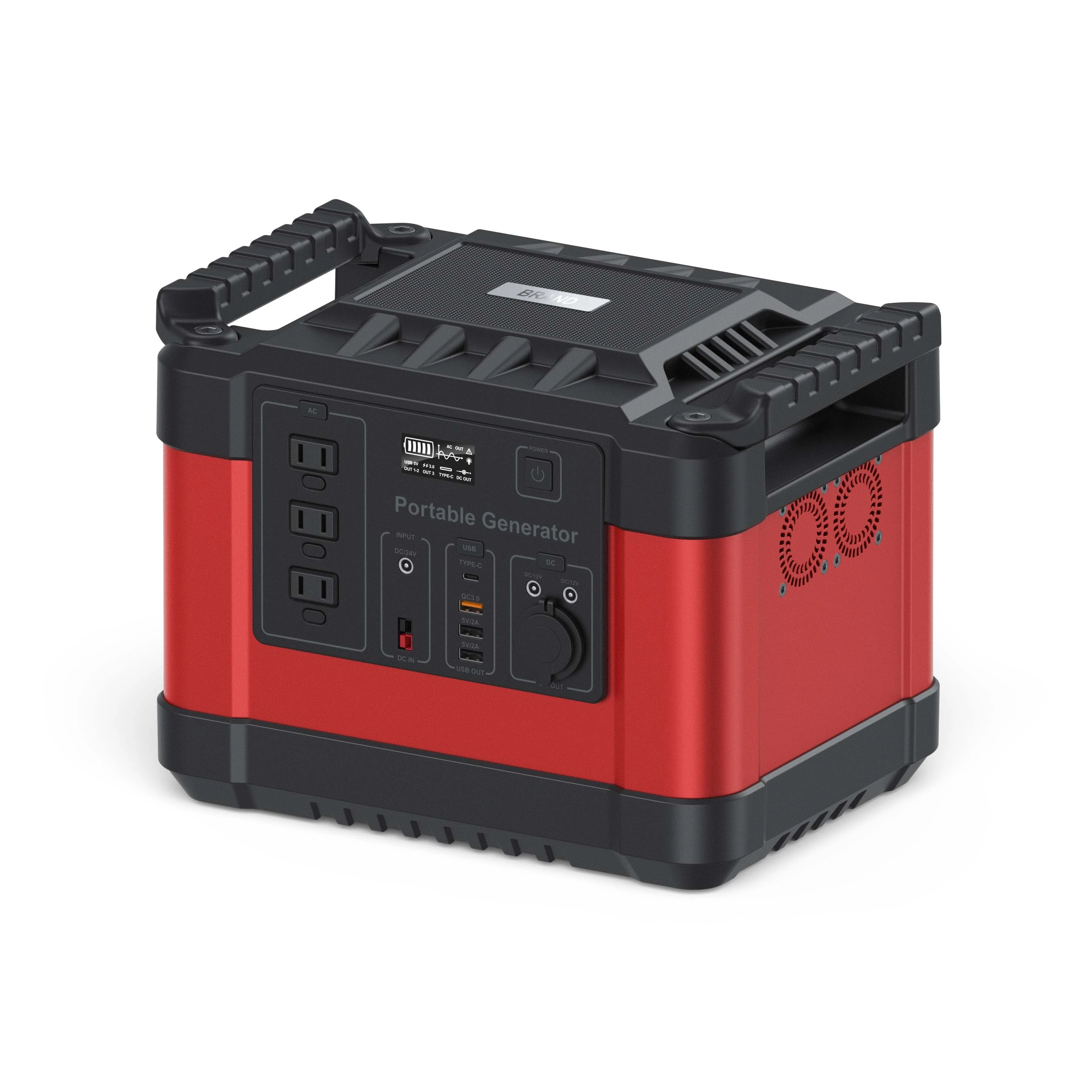 Lithium Battery Portable Emergency Power Station WIth Laptop 1000W Solar Power Station