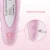 Import Logo branded electric vibrating pink face pores cleanser face brush facial clean device from China
