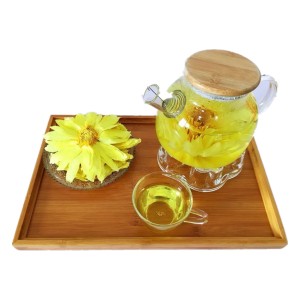 Lotus tea blooming tea dried flowers like butterfly pea flower tea