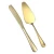 Luxury Full Stainless Steel Golden Cutlery Set Knife Spoon Fork