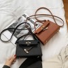 Luxury Lock Square Bag Womens Leather Fashion For Women Handbags Simple Shoulder Crossbody Bags