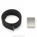 Luxury Men Belt Canvas Military Tactical Belt For Mens Cinturon Hombre 1.5" Adjustable Nylon Webbing Waist Belt 100 to 160 CM