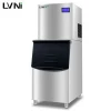 LVNI commercial clear big 100kg 200kg 300kg 1000kg tube bullet block bar ice cube maker making machine with compressor