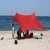 Import Lycra beach sun shade tent sun shader sand bag folding portable canopy beach tent bivvy sun shelter from China