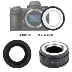 M42-NZ Adapter Ring for M42 Mount Lens for Nikon Z Mount Z6 Z7 Cameras