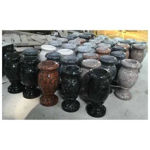 Made in China tombstone vases tombstone accessories with bottom price