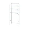 Made in Taiwan bathroom furniture standing above over the toilet storage metal shelf rack