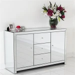 main venetian living room furniture mirrored sideboard