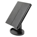 Makeup Mirrors 36 LED USB Power Portable Plastic Framed Mirrors Folding table Lighted Makeup Mirror with Magnifier