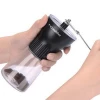 Manual glass hand coffee grinder mill for home coffee maker