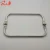 Import Manufactory Wholesale 25cm*9cm Square Aluminum Clutch Frame For Bag  Purse Metal Accessories Handbags Lock Part BS000201 from China