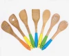 Manufactory Wholesale Bamboo Cooking Utensils With Silicon Handle
