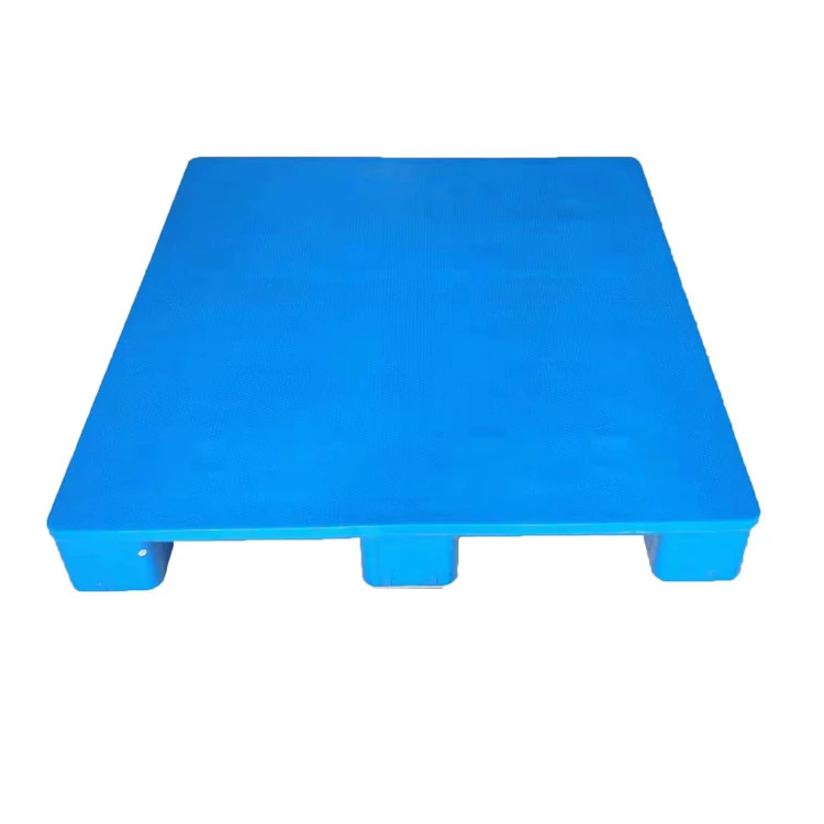 Manufacture heavy Duty flat surface 3 Skids Food grade and hygienic Plastic Pallet