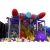 Import Manufacturer business plan colorful children space theme kids indoor playground with trampoline from China