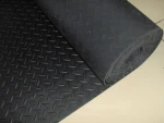 Manufacturer of natural rubber anti slip diamond pattern rubber sheet