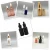 Import Manufacturer Perfume Bottles 50ml Flat Shoulder Spray Topper Glass Bottle  For Hand Sanitizing 75% Alcohol Package from China