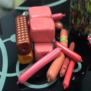 Manufacturer Wholesale Best Price Custom Made Plastic Sausage Casings Food safety