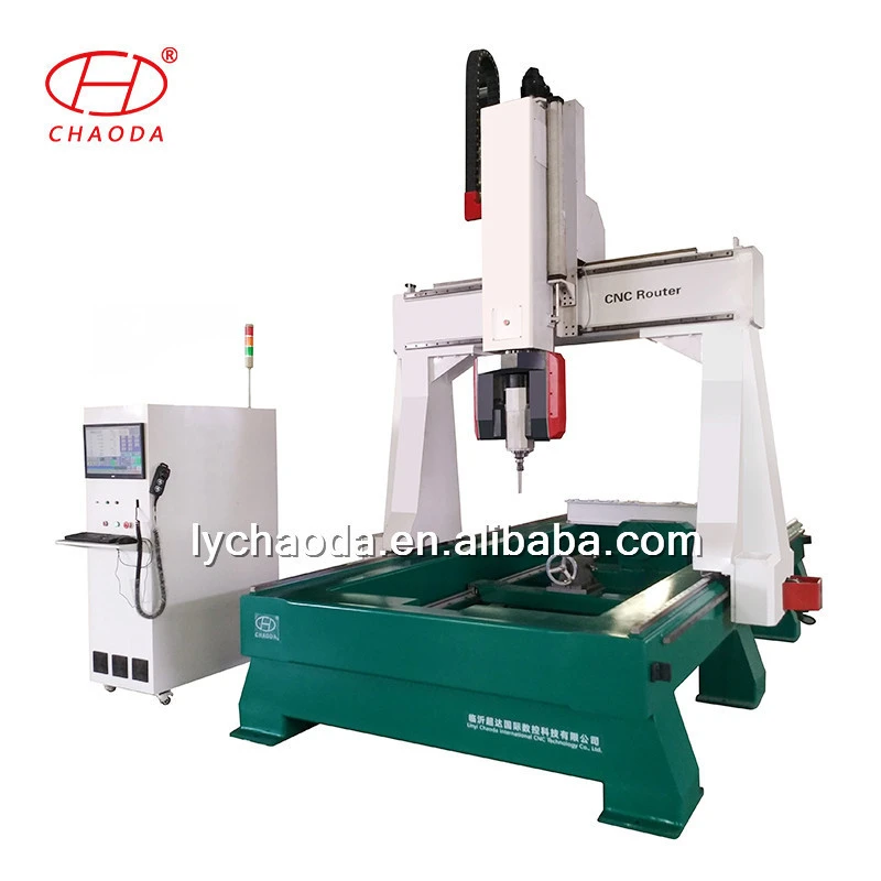 Manufacturers foam  sculpture wood carving 4 5 axis router woodworking machine